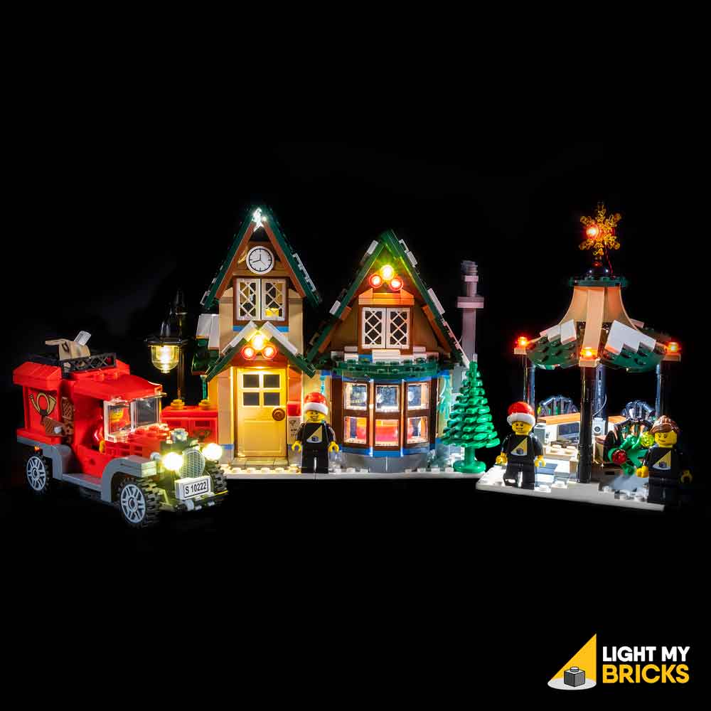Light My Bricks: LEGO Winter Village Post Office 10222 Lighting Kit – Light My