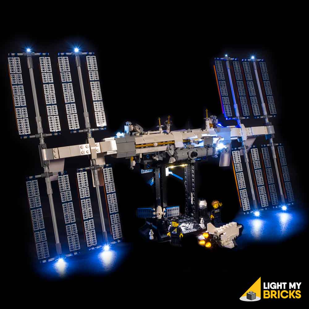 DE LED Licht Beleuchtung Kits Für 21321 LEGO Ideas International Space Station 